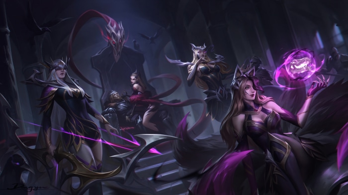 coven, ahri, lol, art, 4k, HD Wallpaper | Rare Gallery