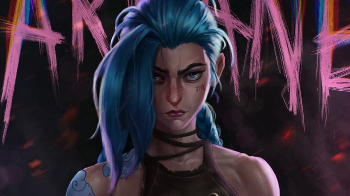 Jinx from Arcane 4K