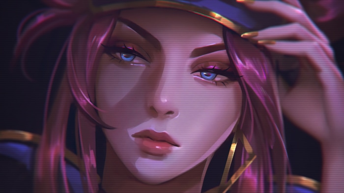 kda, akali, lol, art, league of legends, game, 4k, HD Wallpaper | Rare ...