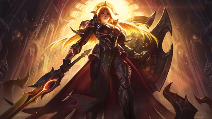 Solar Eclipse Leona from League of Legends 4K