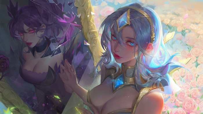 Elementalist Lux from League of Legends 4K