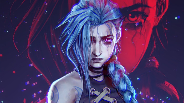 arcane, jinx, netflix, series, lol, art, 4k, HD Wallpaper | Rare Gallery