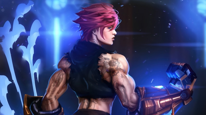 Vi from Arcane 4K