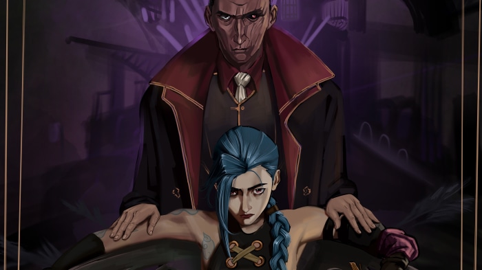 Jinx and Silco from Arcane 4K
