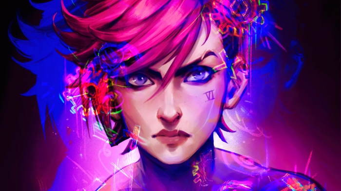 Vi from Arcane 4K