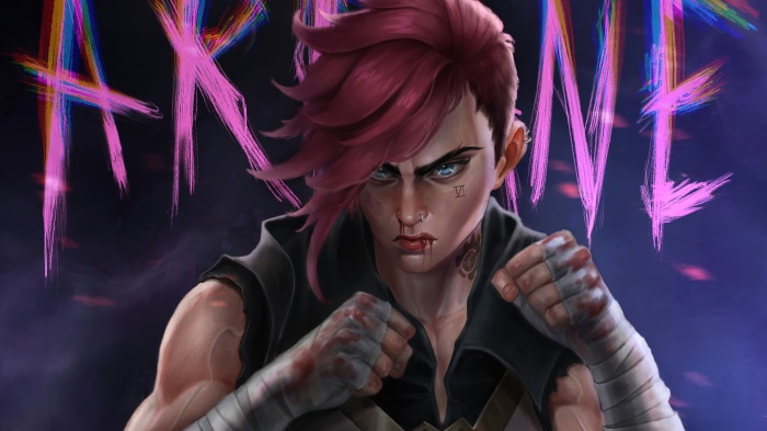 Vi from Arcane 4K