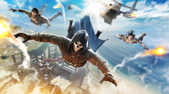 Call of Duty Mobile Skydivers in 4K