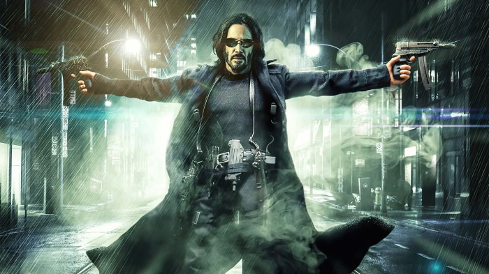 Neo from The Matrix Resurrections 4K