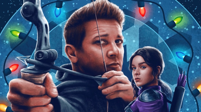 Hawkeye from Disney+ series poster 4K