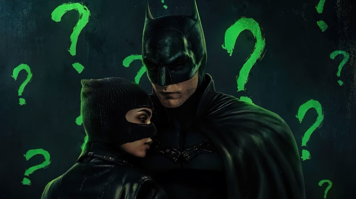 Batman and Catwoman from The Batman 4K