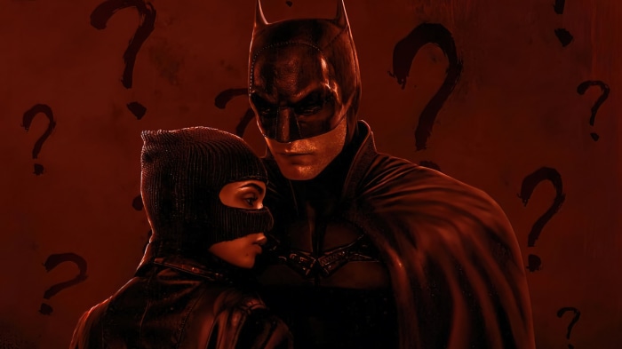 Batman and Catwoman from The Batman 4K