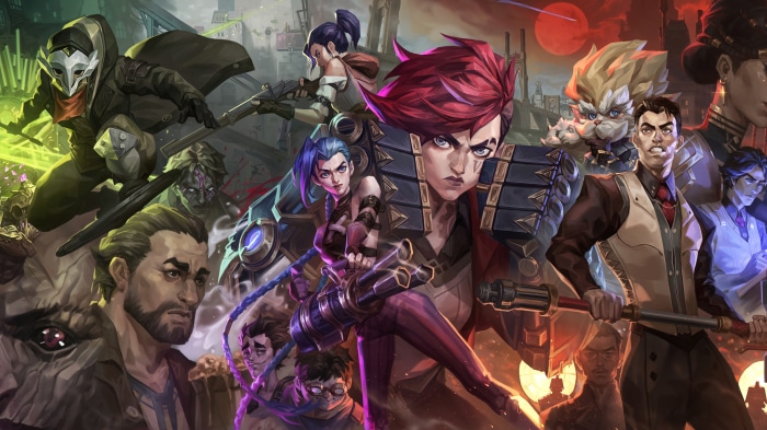 Arcane Characters Collage 4K