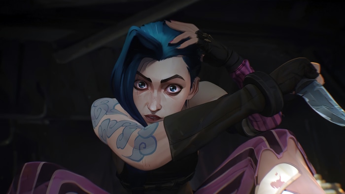 Jinx from Arcane Netflix Series 4K