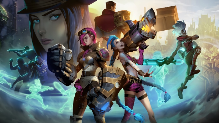 Vi and Jinx from League of Legends 4K