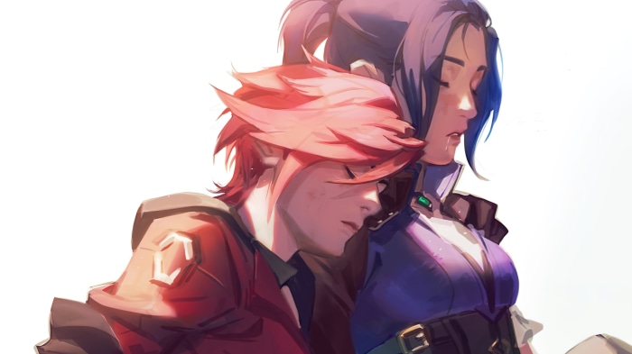 Caitlyn and Vi from Arcane 4K