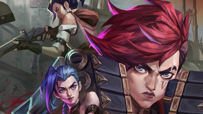 Jinx and Vi from Arcane