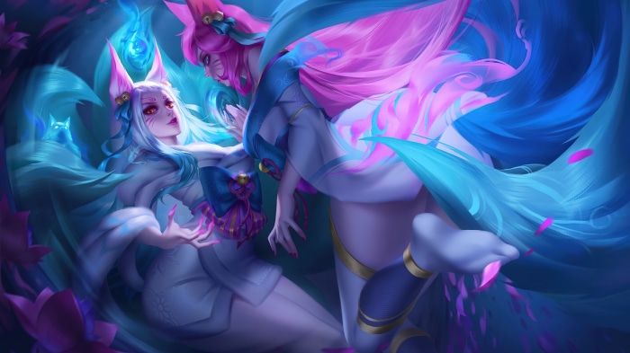 Ahri Spirit Blossom Art from League of Legends