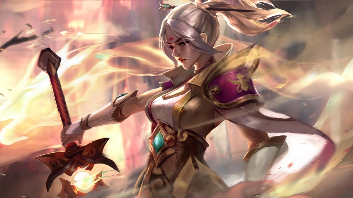 Valiant Sword Riven from League of Legends 4K