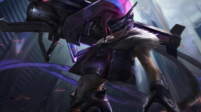Jinx from League of Legends 4K