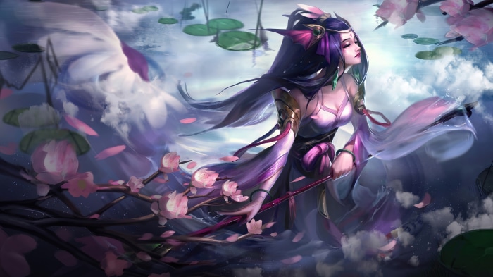 Nami from League of Legends with Splendid Staff 4K