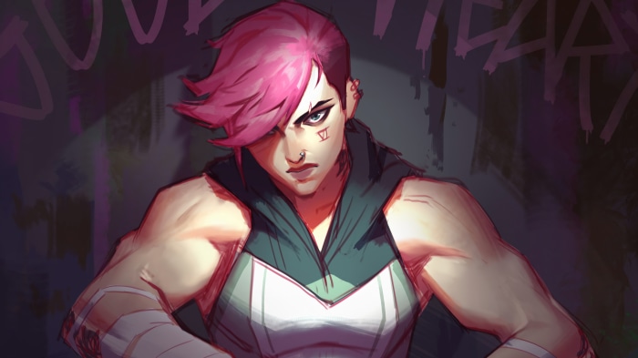 Vi from Arcane 4K