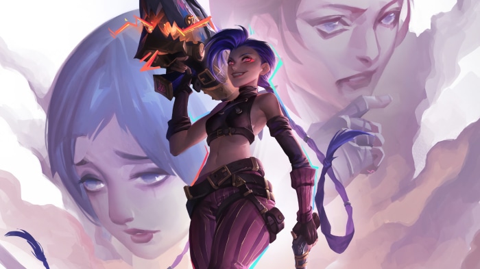 Jinx and Vi from Arcane 4K