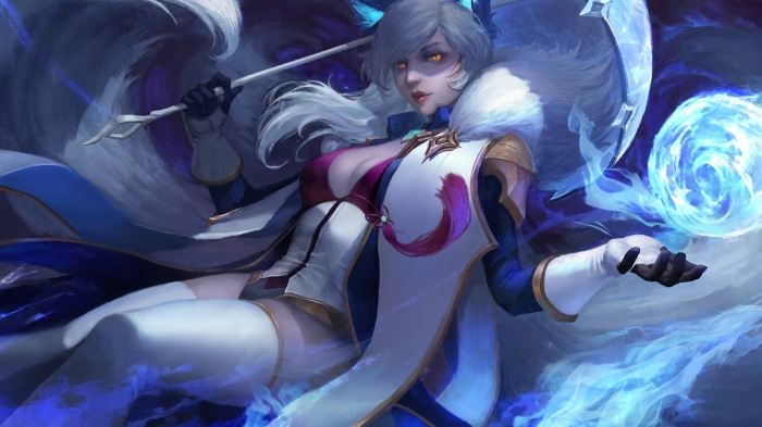 Ahri from League of Legends 4K