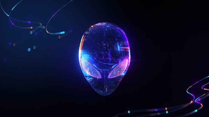 Alienware logo 4K