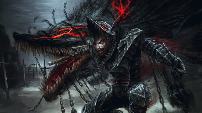 Guts from Berserk with Beast of Darkness 4K