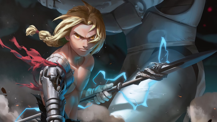 Edward Elric from Fullmetal Alchemist 4K
