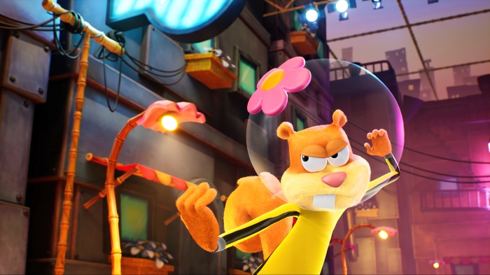 Sandy Cheeks from SpongeBob SquarePants: The Cosmic Shake 4K