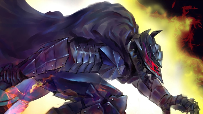 Guts in Berserker Armor from Berserk 4K