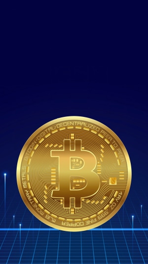 Bitcoin Cryptocurrency Digital Art