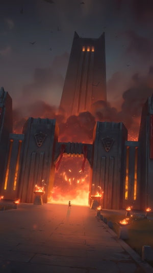 Noxus Gate from Legends of Runeterra