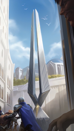 Demacia's Greatsword from Legends of Runeterra