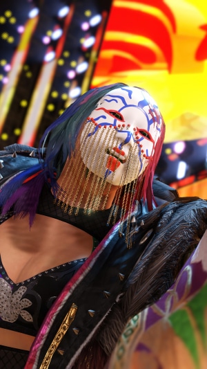 Asuka from WWE 2K22