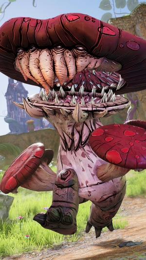 Monster mushroom creature from Tiny Tina's Wonderlands