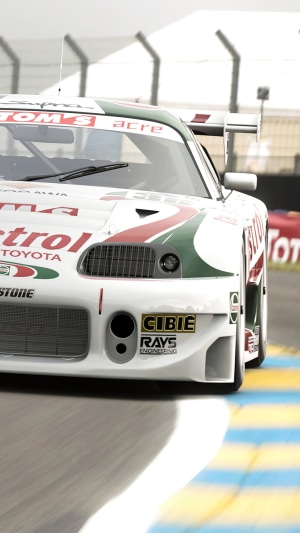 Castrol TOM'S Supra GT race car from Gran Turismo 7