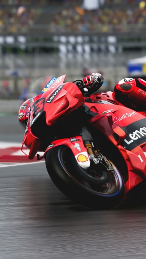 Ducati Motorcycle Racer in MotoGP 22