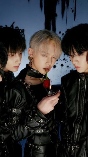 TXT Yeonjun and members from Good Boy Gone Bad
