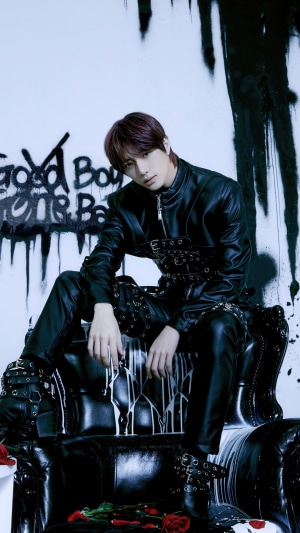 Beomgyu from TXT in "Good Boy Gone Bad"