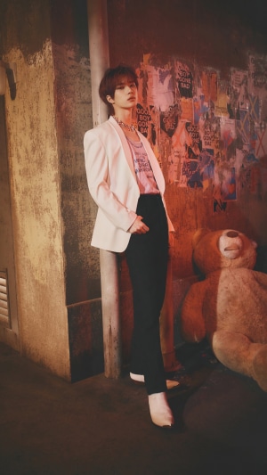 Choi Beom-gyu from TXT in "Good Boy Gone Bad"