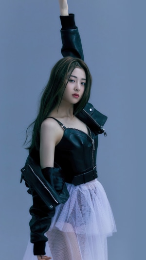Huh Yunjin from LE SSERAFIM
