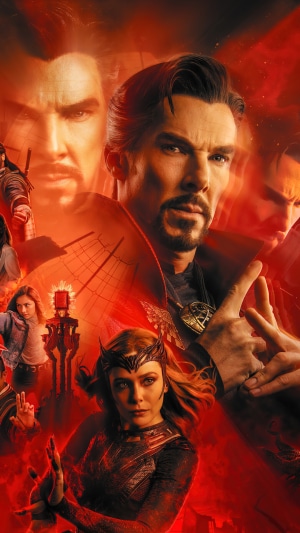 Doctor Strange and Scarlet Witch from Doctor Strange in the Multiverse of Madness