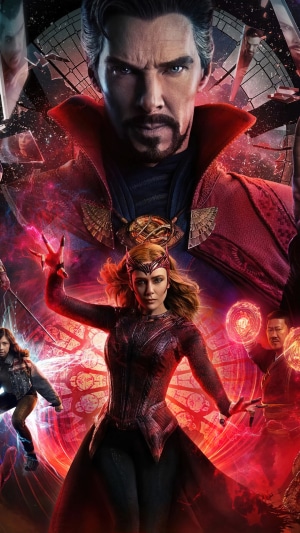Doctor Strange and Scarlet Witch from Doctor Strange in the Multiverse of Madness