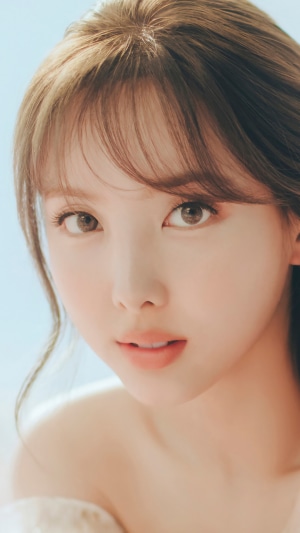 Nayeon from TWICE close-up portrait