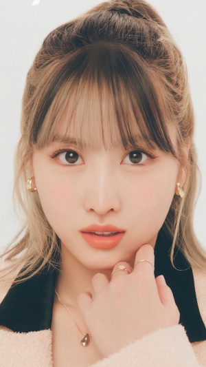 Momo from TWICE Close-Up Portrait