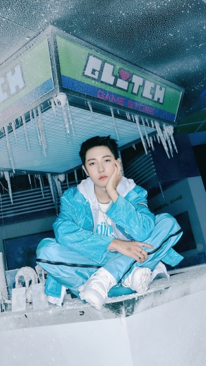 Renjun from NCT DREAM in Glitch Mode concept
