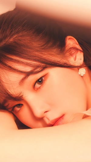 Seunghee from Oh My Girl close-up portrait