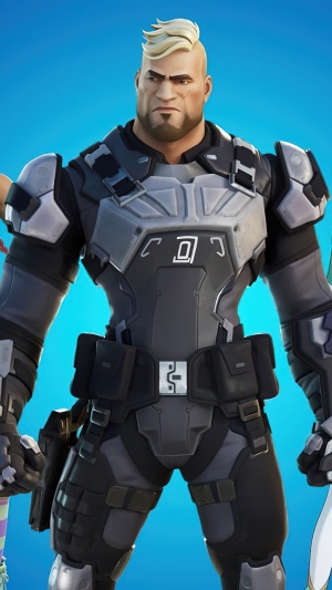 Fortnite character in tactical gear
